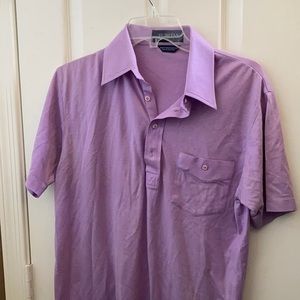 Men’s Puritan polo shirt medium